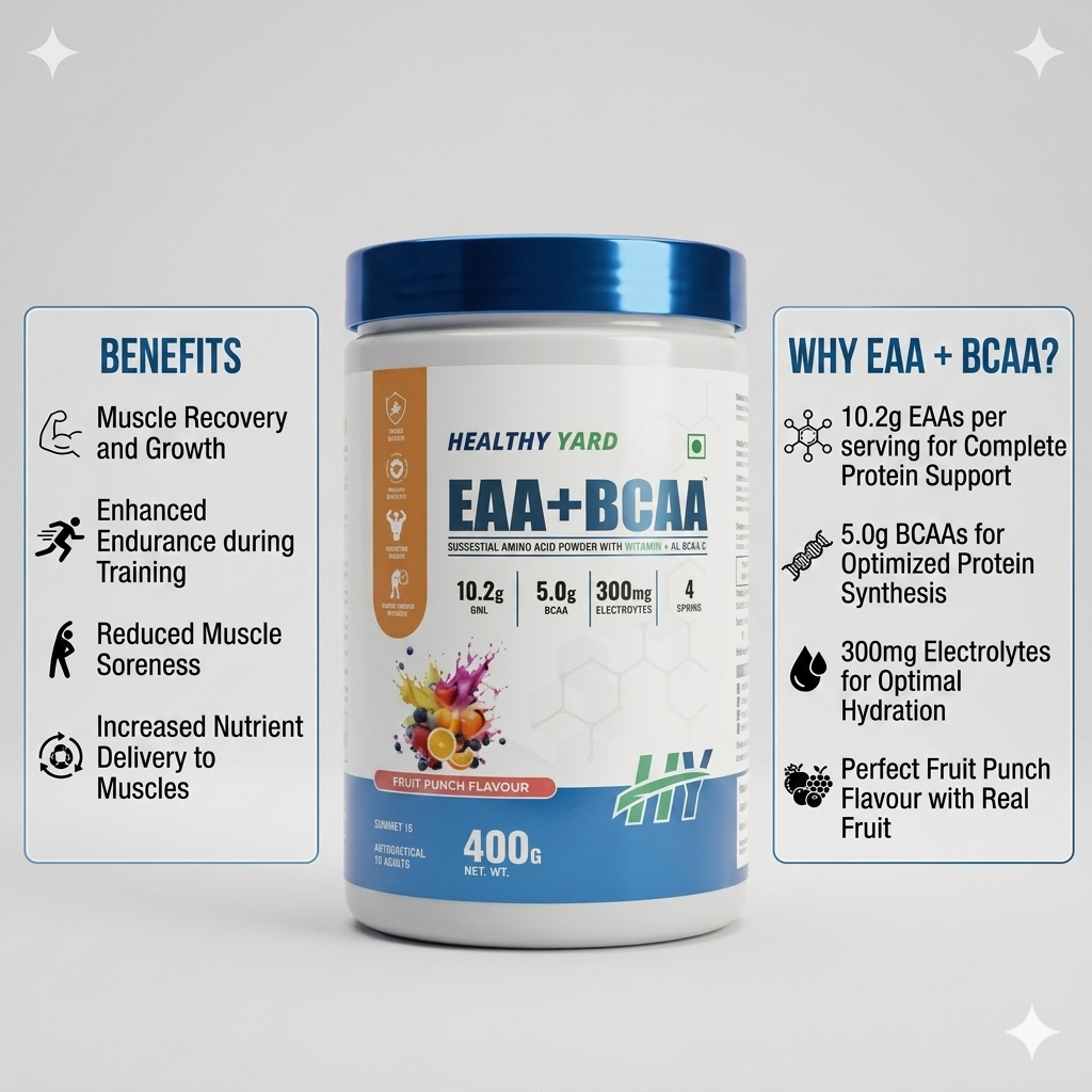 EAA+BCAA 400g x Creatine 250g (COMBO OFFER)