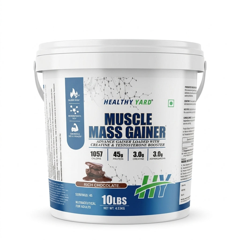 Healthyyard Mass Gainer 10lbs (Creatine Inside 30-servings)
