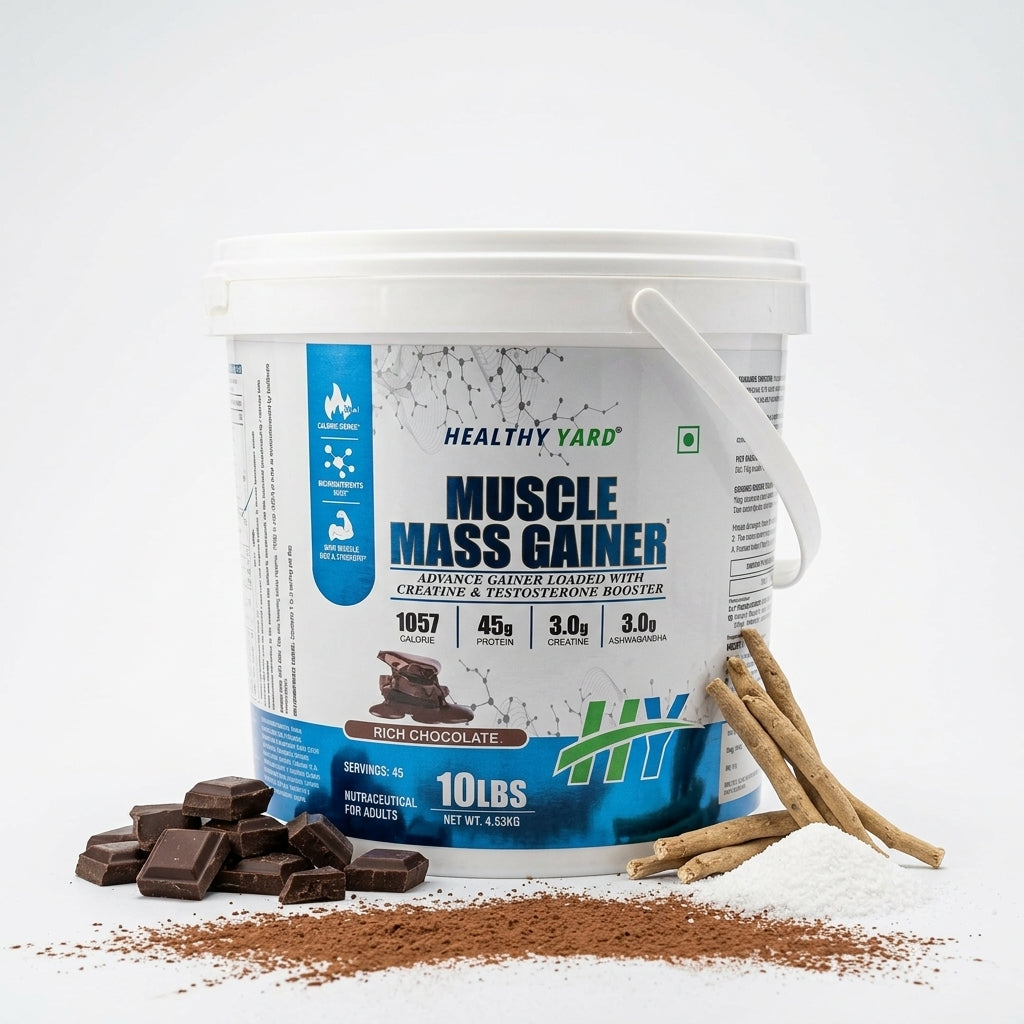 Healthyyard Mass Gainer 10lbs (Creatine Inside 30-servings)