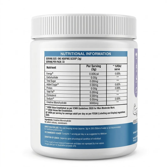 Healthyyard Creatine Monohydrate 100g