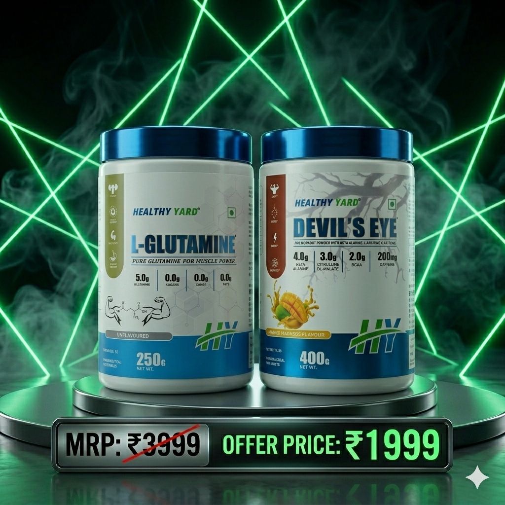 Pre Workout 400g x L-Glutamine 250g (COMBO OFFER)