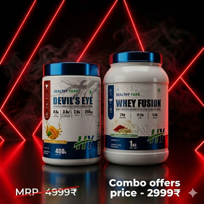 Whey Fusion 1kg x Devil's Eye Pre 400g(COMBO OFFER)